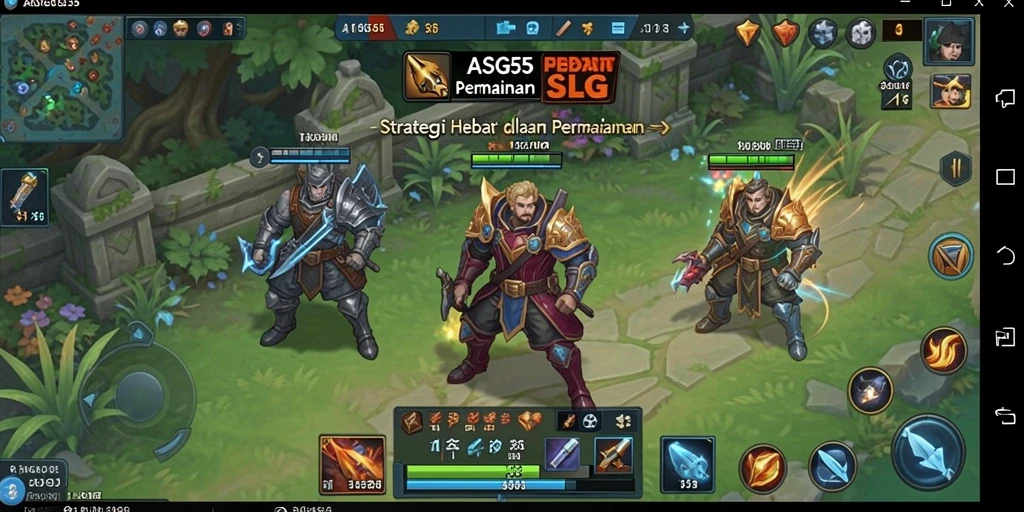 Menampilkan gameplay menarik ASG55 dengan grafis dan strategi mendalam.