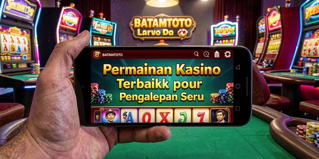 Screenshot gameplay BATAMTOTO yang menunjukkan suasana Kasino yang seru.