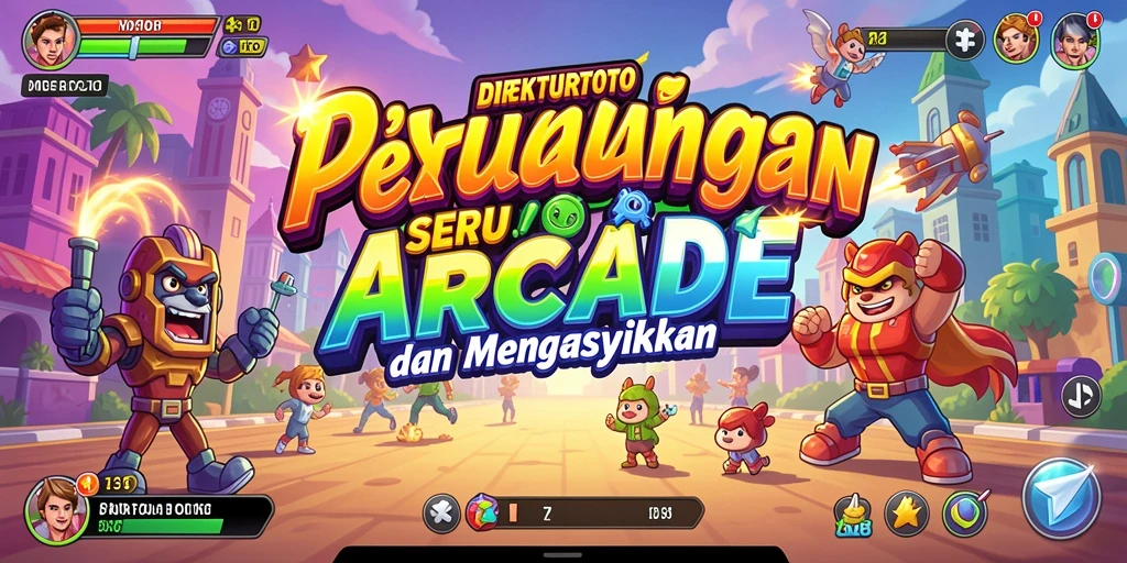 Screenshot utama yang menunjukkan gameplay seru dari DIREKTURTOTO.