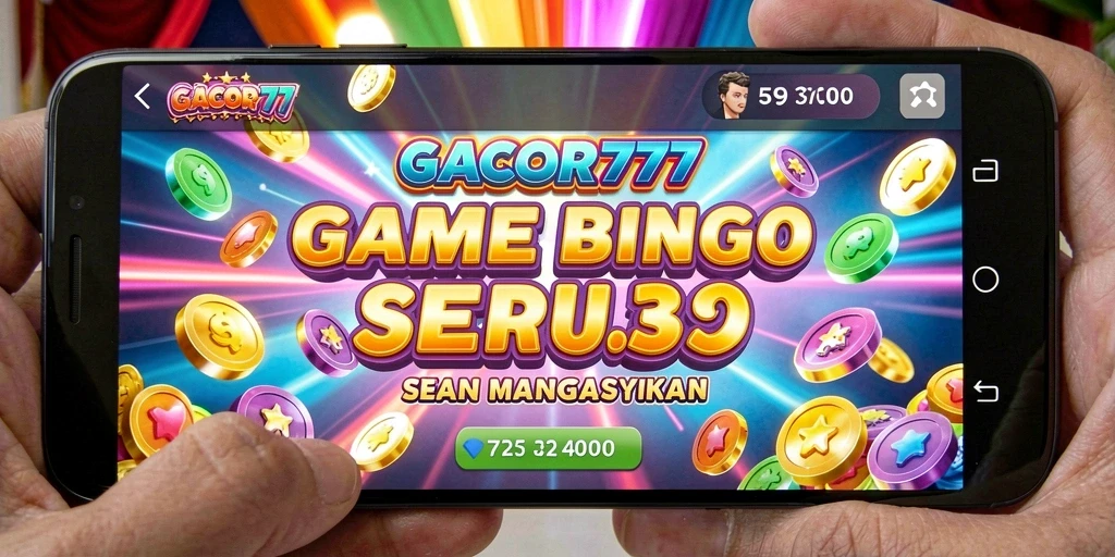 Screenshot utama GACOR777 menampilkan gameplay Bingo yang seru.