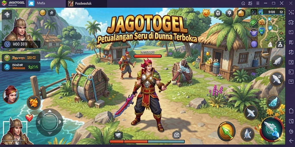 Tampilan gameplay seru di dunia terbuka JAGOTOGEL.