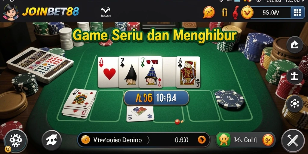 Tampilan gameplay JOINBET88 yang seru dengan fitur interaktif.