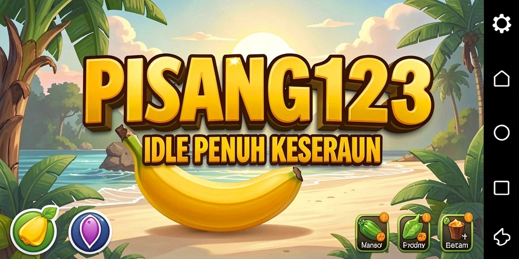 Tampilan gameplay PISANG123 yang menarik dan seru.