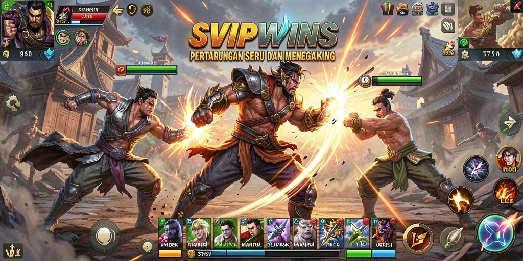 Gameplay menarik yang menampilkan pertarungan mendebarkan di SVIPWINS.