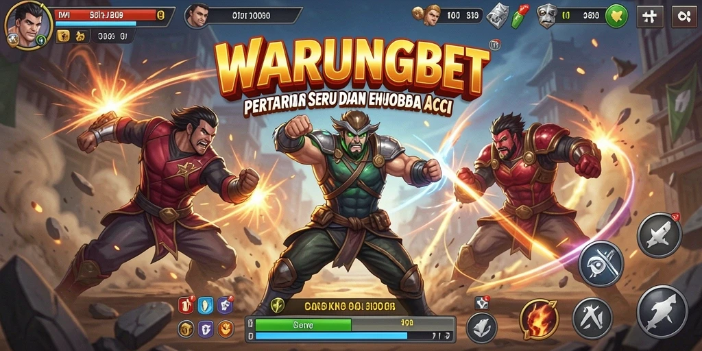 Tampilan seru gameplay WARUNGBET dalam aksi penuh.