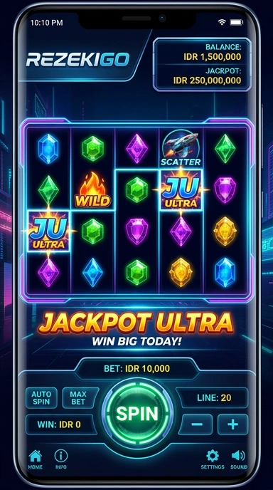 Proses unduh aplikasi yang cepat dan efisien di rezekigo.